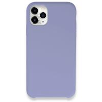 Newface iPhone 11 Pro Max Kılıf Lansman Legant Silikon - Lila