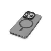 Newface iPhone 14 Pro Kılıf Anka PC Magneticsafe Sert Metal Kapak - Siyah