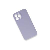 Newface iPhone 13 Pro Max Kılıf Lansman Legant Silikon - Lila