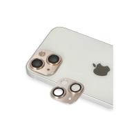 Newface iPhone 13 Pers Alüminyum Kamera Lens - Gold