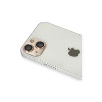 Newface iPhone 13 Pers Alüminyum Kamera Lens - Gold