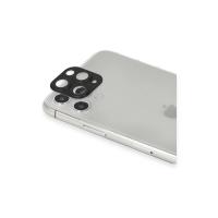 Newface iPhone 11 Pro Max Pers Alüminyum Kamera Lens - Siyah