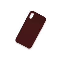 Newface iPhone XS Max Kılıf Lansman Legant Silikon - Bordo