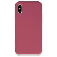 Newface iPhone XS Max Kılıf Lansman Legant Silikon - Fuşya