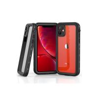 Newface iPhone 11 Kılıf Red Pepper Su Geçirmez Kılıf - Siyah-Gri