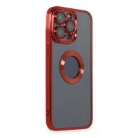 Newface iPhone 14 Pro Max Kılıf Slot Silikon - Kırmızı