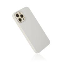 Newface iPhone 12 Pro Max Kılıf Glass Kapak - Beyaz