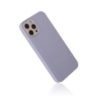 Newface iPhone 12 Pro Max Kılıf Glass Kapak - Lila