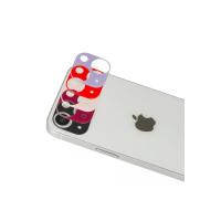 Newface iPhone 13 Rainbow Kamera Lens Koruma Cam - Rose Gold