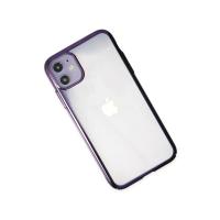 Newface iPhone 12 Kılıf Element Silikon - Mor