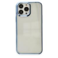 Newface iPhone 13 Pro Kılıf Element Silikon - Sky Blue