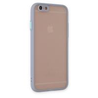 Newface iPhone 6 Kılıf Montreal Silikon Kapak - Gri