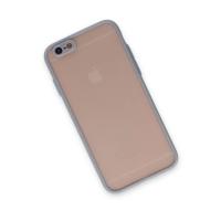 Newface iPhone 6 Kılıf Montreal Silikon Kapak - Gri