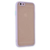 Newface iPhone 6 Kılıf Montreal Silikon Kapak - Mor