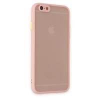 Newface iPhone 6 Kılıf Montreal Silikon Kapak - Pembe
