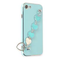 Newface iPhone 7 Kılıf Esila Silikon - Su Yeşili