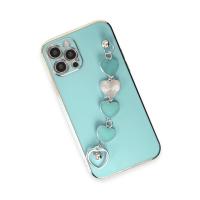 Newface iPhone 12 Pro Kılıf Esila Silikon - Su Yeşili