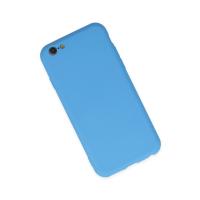 Newface iPhone 6 Plus Kılıf Nano içi Kadife Silikon - Mavi