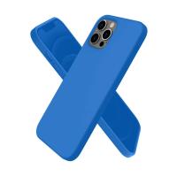 Newface iPhone 12 Pro Max Kılıf First Silikon - Mavi