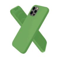 Newface iPhone 12 Pro Max Kılıf First Silikon - Yeşil