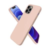 Newface iPhone 12 Pro Max Kılıf First Silikon - Pudra