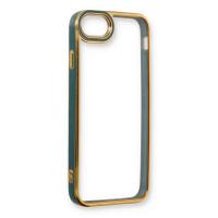 Newface iPhone 7 Kılıf Liva Lens Silikon - Yeşil