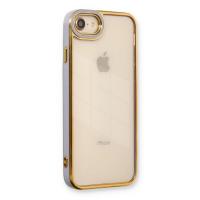 Newface iPhone 7 Kılıf Liva Lens Silikon - Lila