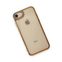 Newface iPhone 7 Kılıf Liva Lens Silikon - Lila