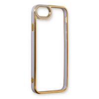 Newface iPhone 7 Kılıf Liva Lens Silikon - Lila