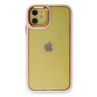 Newface iPhone 12 Kılıf Dora Kapak - Pudra