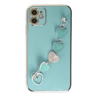 Newface iPhone 11 Kılıf Esila Silikon - Su Yeşili