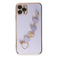 Newface iPhone 11 Pro Kılıf Esila Silikon - Lila