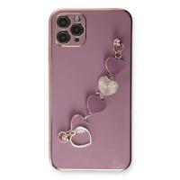 Newface iPhone 11 Pro Kılıf Esila Silikon - Mor