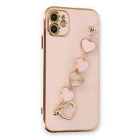 Newface iPhone 12 Kılıf Esila Silikon - Pudra