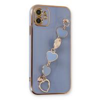 Newface iPhone 12 Kılıf Esila Silikon - Gri