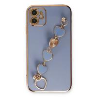 Newface iPhone 12 Kılıf Esila Silikon - Gri