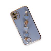 Newface iPhone 12 Kılıf Esila Silikon - Gri