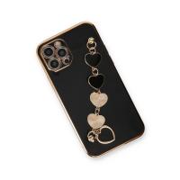 Newface iPhone 12 Pro Kılıf Esila Silikon - Siyah