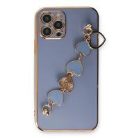 Newface iPhone 12 Pro Kılıf Esila Silikon - Gri