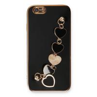 Newface iPhone 6 Kılıf Esila Silikon - Siyah