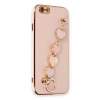 Newface iPhone 6 Kılıf Esila Silikon - Pudra