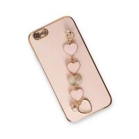 Newface iPhone 6 Kılıf Esila Silikon - Pudra