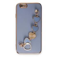 Newface iPhone 6 Kılıf Esila Silikon - Gri