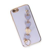 Newface iPhone 6 Kılıf Esila Silikon - Lila