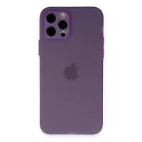 Newface iPhone 12 Pro Kılıf Puma Silikon - Koyu Mor