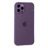 Newface iPhone 12 Pro Kılıf Puma Silikon - Koyu Mor