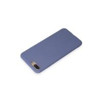 Newface iPhone 7 Plus Kılıf First Silikon - Gri