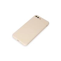 Newface iPhone 7 Plus Kılıf First Silikon - Krem