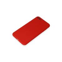 Newface iPhone 7 Plus Kılıf First Silikon - Kırmızı