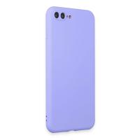 Newface iPhone 7 Plus Kılıf First Silikon - Lila